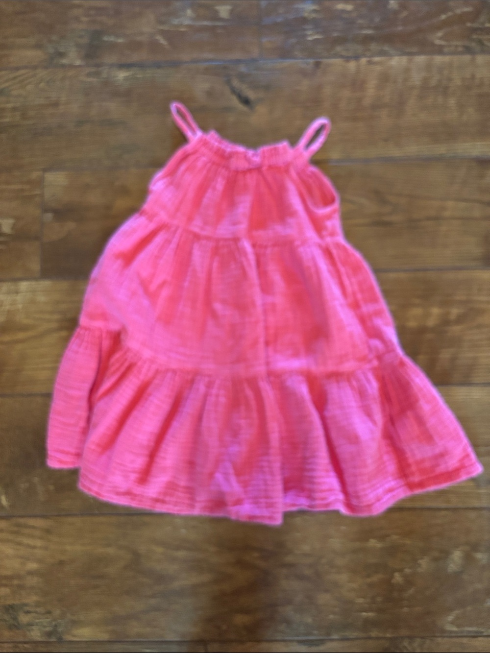 Old Navy Hot Pink Tiered Sundress for Girls